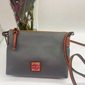 Dooney & Bourke Crossbody Pouchette Slate NWT